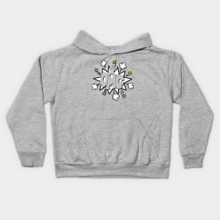 OMG!! Comic Bubble Gray Kids Hoodie